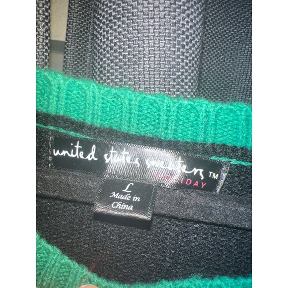 Ugly Christmas Sweater Xmas Size Large - Picture 2 of 3